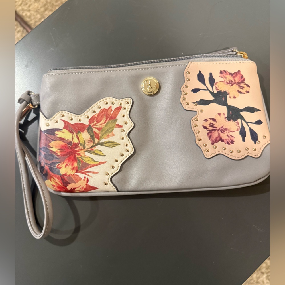 Floral Nine West Wristlet